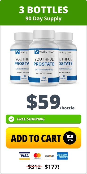 Youthful Prostate 6 Bottle